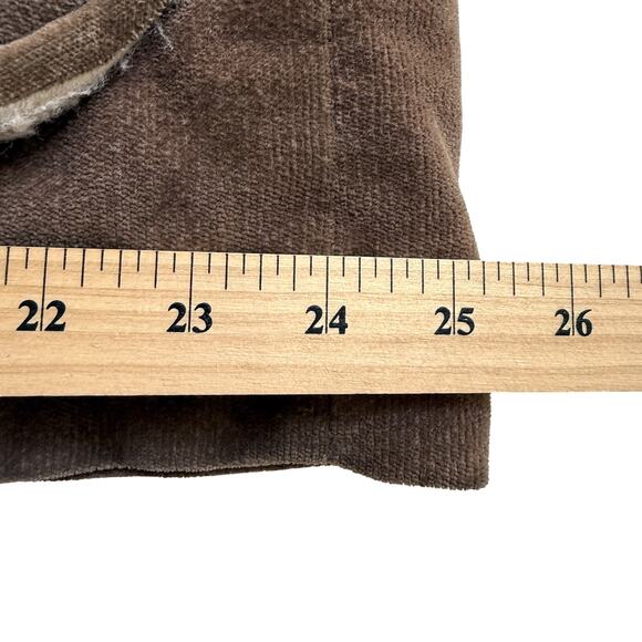 VTG 70s Fort Dodge Ranch Jacket Mens L Brown Sherpa Lining Western Boho Indie - Picture 8 of 10